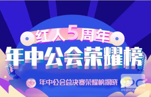 红人5周年公会赛八强荣耀榜揭晓时刻!